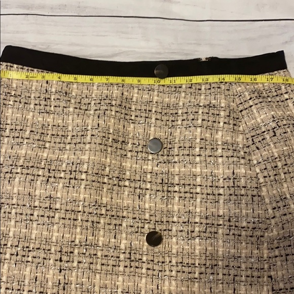 ❗️SOLD❗️Ann Taylor Tweed plaid Skirt Sz 14 - Picture 7 of 8